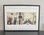 SOLD Framed print from Pandamonia (2016) by Chris Nixon