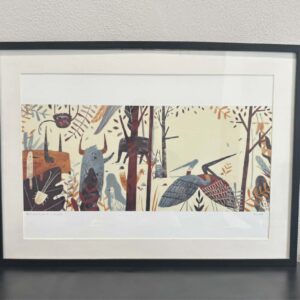 SOLD Framed print from Pandamonia (2016) by Chris Nixon